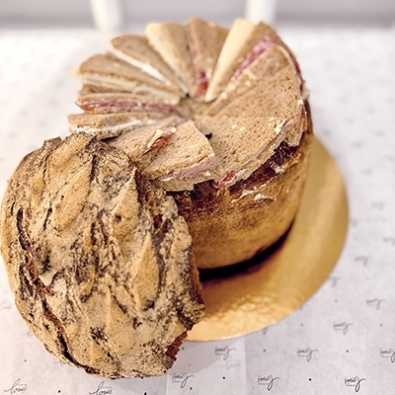 Pain surprise charcuterie - fromage (54 pièces)