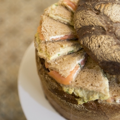 Pain surprise saumon (54 pièces)